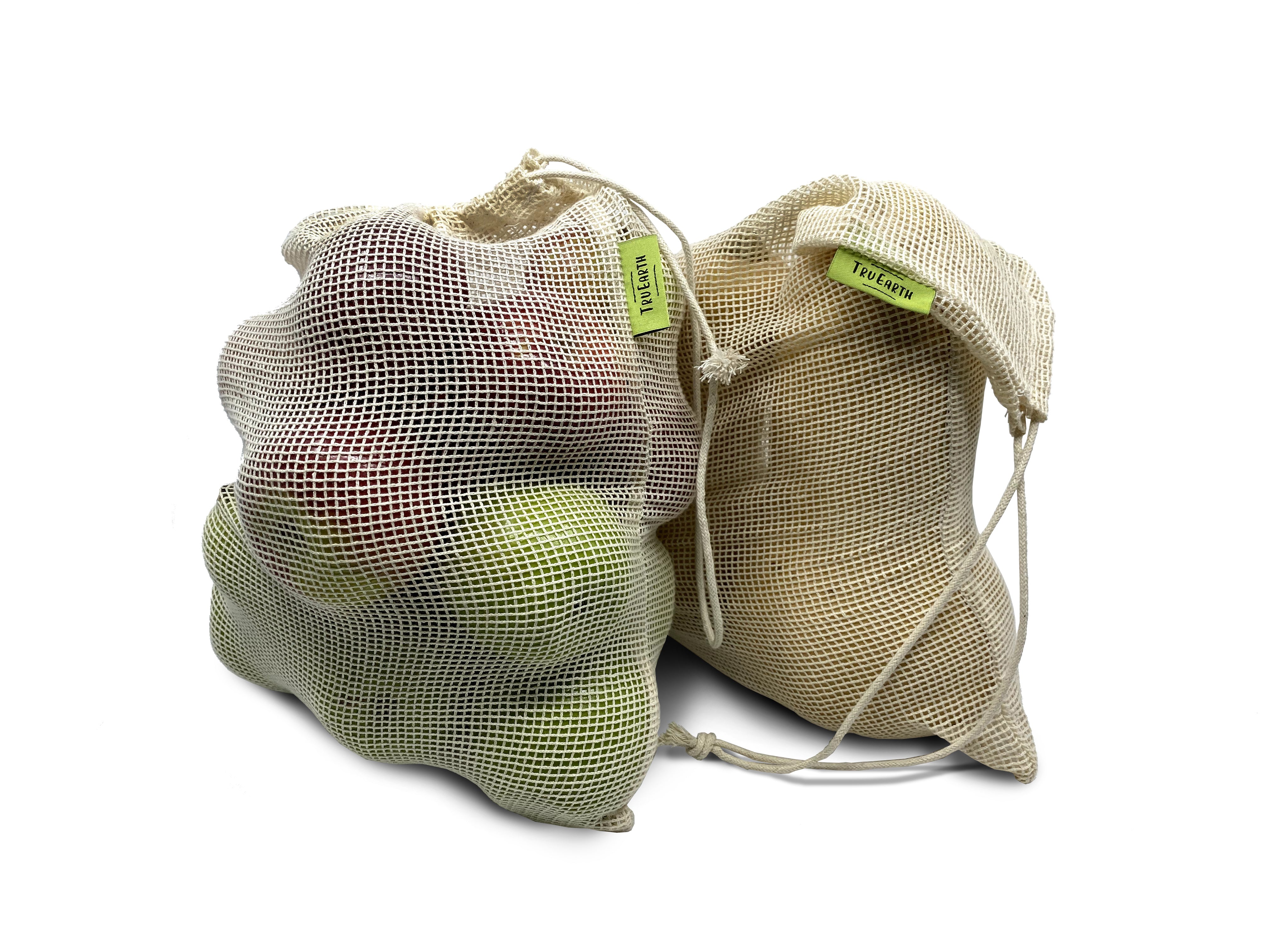 Reusable Produce Bags from Tru Earth for Sustainable Zero-Waste Grocery Shopping
