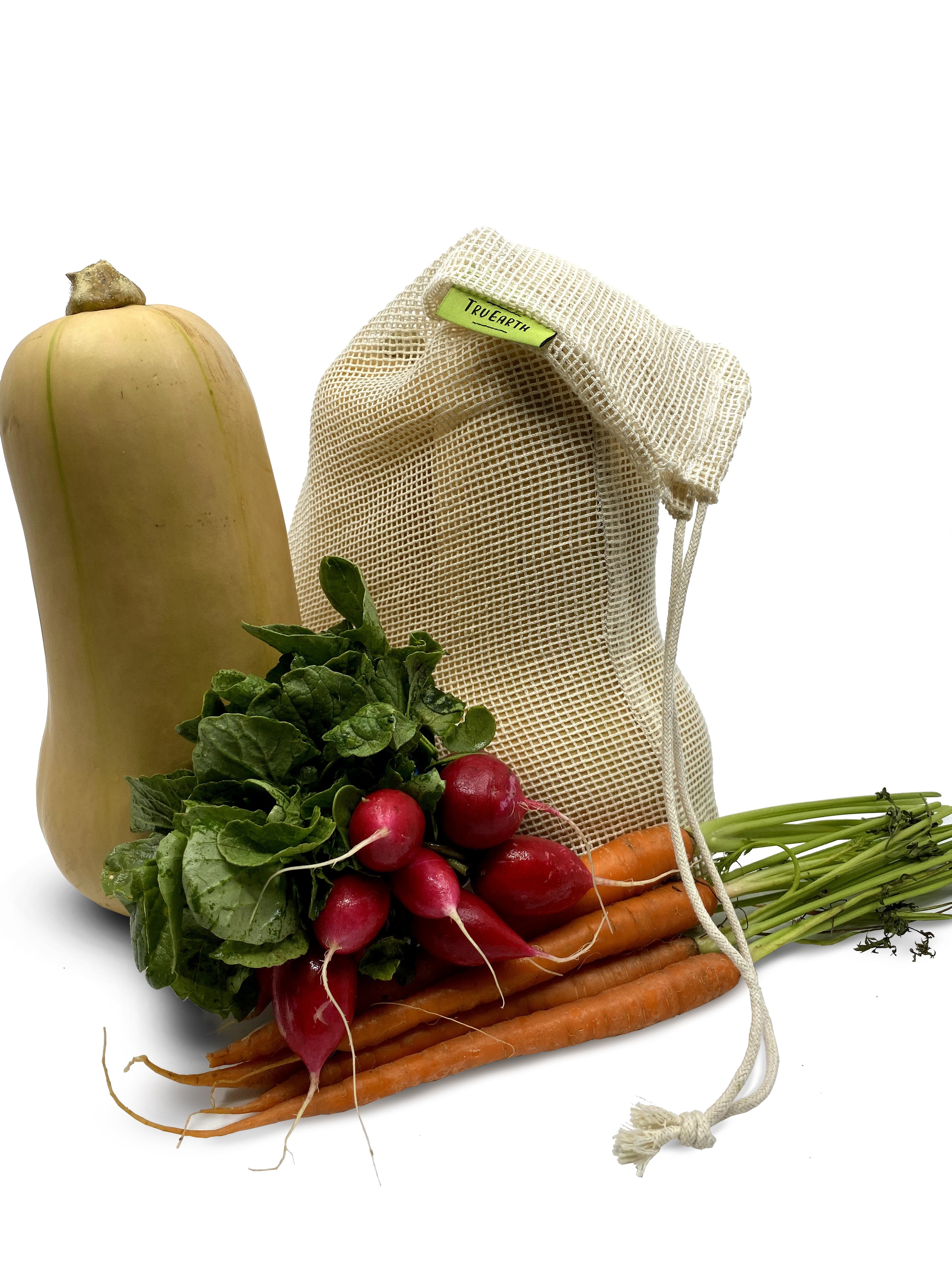 Reusable Produce Bags from Tru Earth for Sustainable Zero-Waste Grocery Shopping